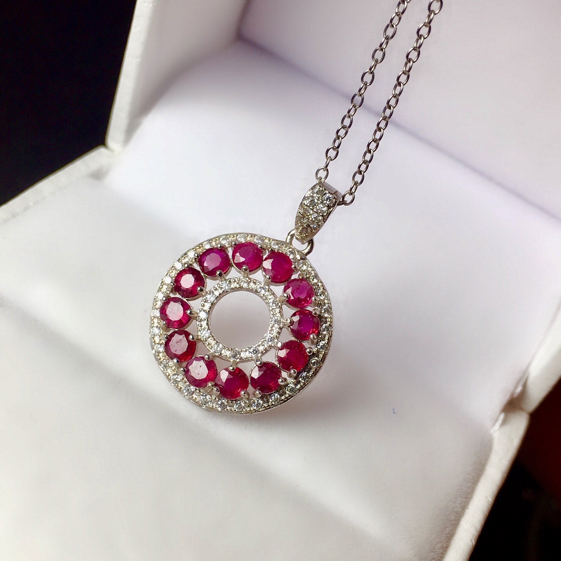 彩宝首饰 天然裸石4×6mm可镶嵌戒指耳钉群镶吊坠链排透辉石彩宝