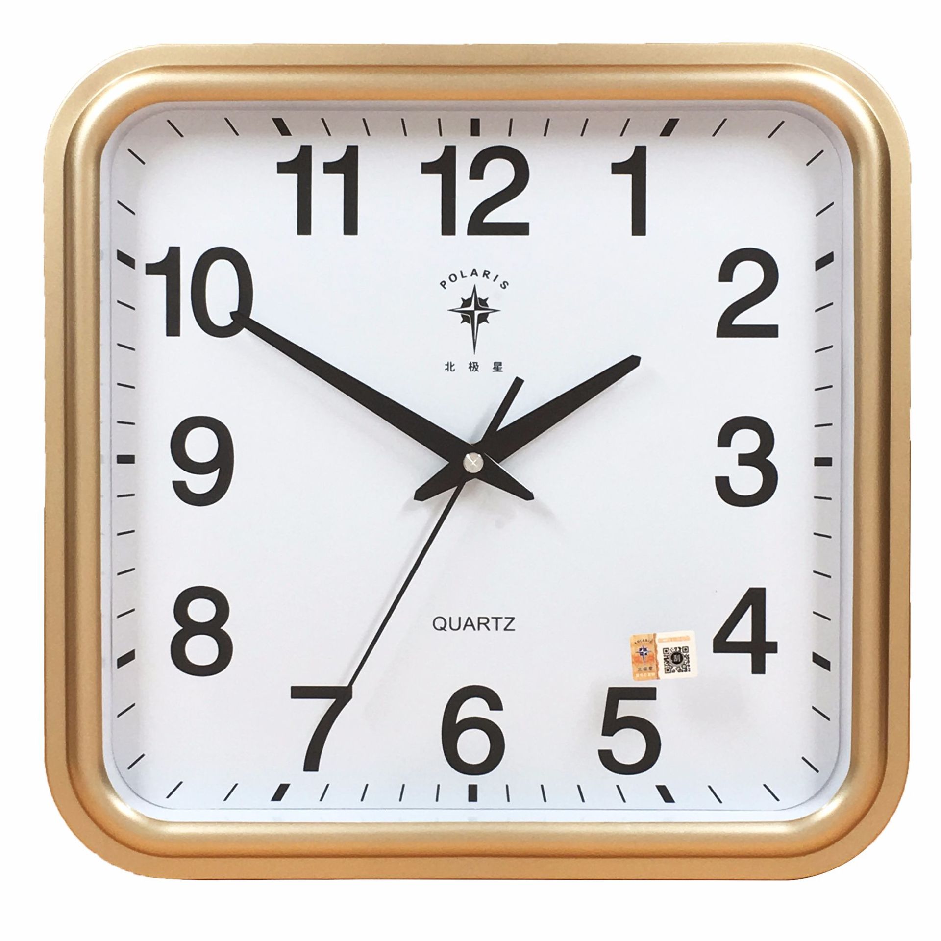 北极星2667宽34高34cm19英寸每箱20只方形钟