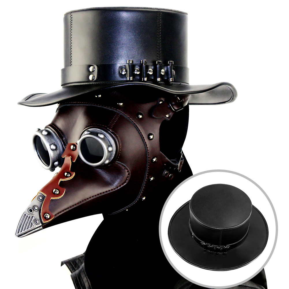 Black Friday Amazon EBay Cross-Border Steampunk Halloween Plague Beak Doctor Mask Head Cover