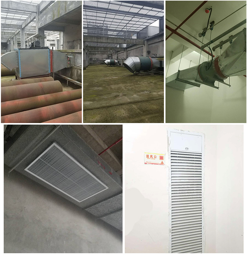 供应多页排烟口正压送风口镀锌板常闭多叶排烟口电动多叶送风