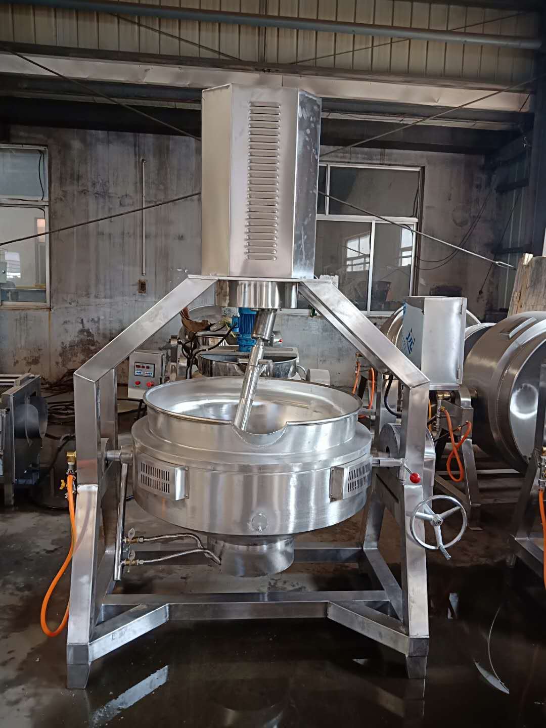 炒制火锅底料专用食品厂加工设备牛油的机器红油火锅底料炒料机