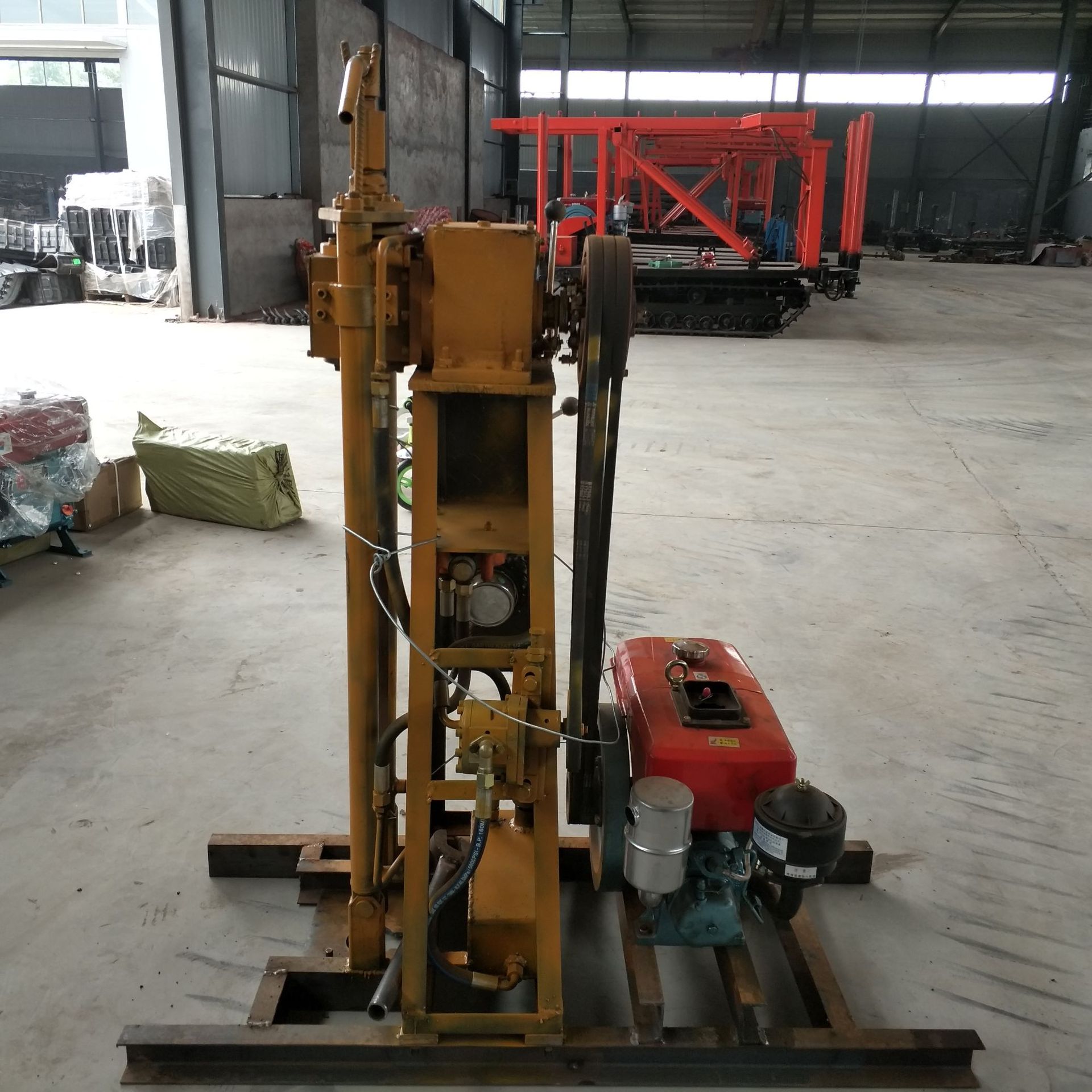 石探机械50米山地勘探钻机 小型轻便取芯钻探设备-阿里巴巴