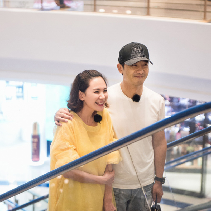 妻子的浪漫旅行程莉莎同款黄色圆领长袖连衣裙韩范宽松时尚020160