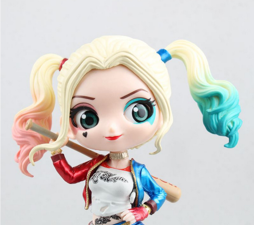 q版大眼小丑女 哈莉 奎茵 摆件手办