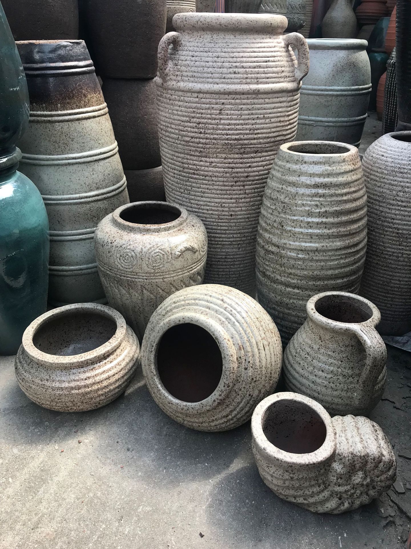 宜兴陶瓷釉盆 仿古釉 红泥陶花盆 景观陶罐 花钵 园林用品