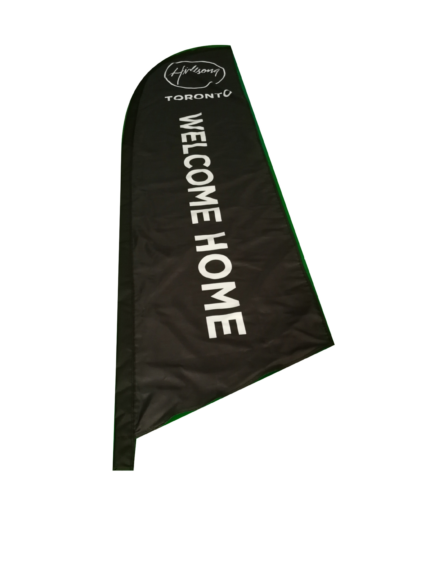 热升华旗帜布 沙滩刀旗 双面旗帜布 单面110克经编布画面制作