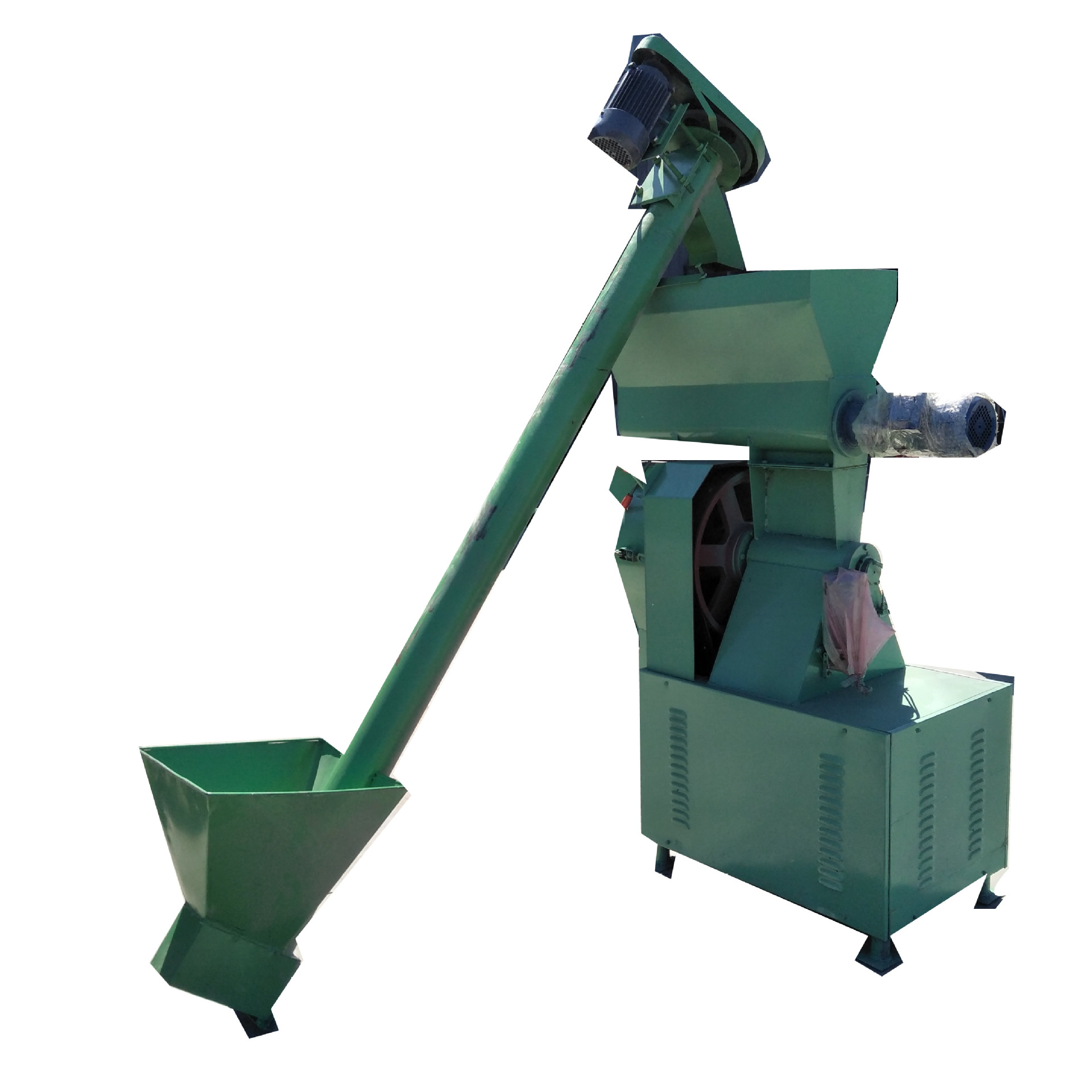 玉米饲料颗粒机 河北养殖平模颗粒机 家用小型 狗粮饲料制作机