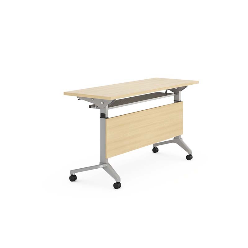 铝合金钢架人字脚培训桌 会议室可移动组合条桌 会场桌椅