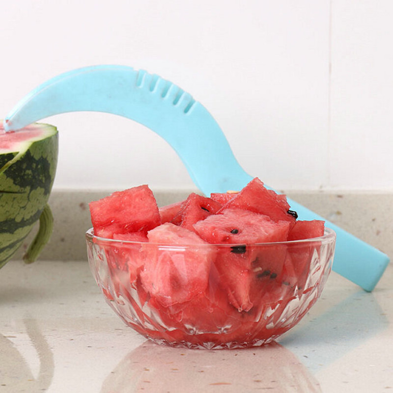 塑料西瓜切 食品级环保材料大号西瓜切片器挖瓤 第二代升级版