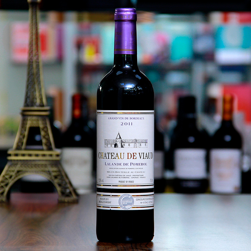 法国原瓶进口雷沃堡酒庄干红葡萄酒红酒中粮波尔多波美候750ml