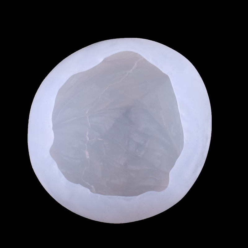 新款包菜慕斯蛋糕硅胶模具 青菜水晶滴胶模具 石膏模具 diy烘焙