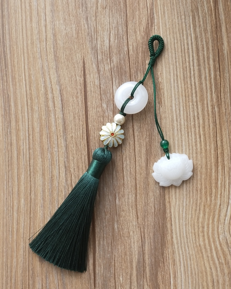 旗袍压襟挂件 旗袍配饰 清宫 十八子压襟 吊坠 流苏挂件手串