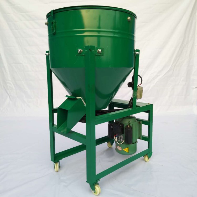 50公斤玉米花生小麦种子包衣拌种机 养殖场猪饲料粉碎搅拌一体机