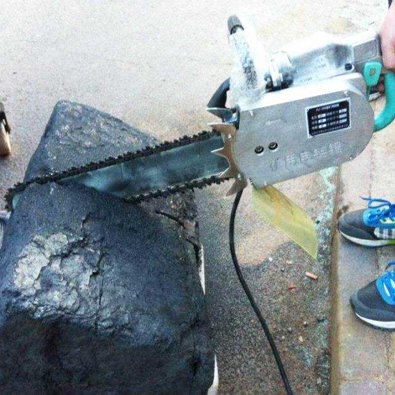 气动金刚石链锯 钢筋混凝土无尘切割机 矿用煤层气动割煤机电动