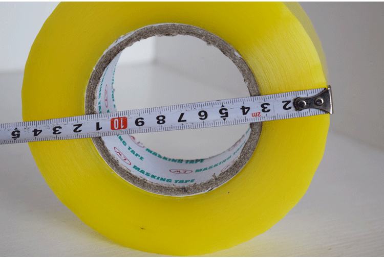 5cm透明封箱胶布 快递打包装胶带 警示封口胶布批发封箱胶带