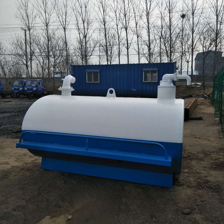 厂家定制2吨小型吸粪车罐体价格 农用抽粪车用加厚碳钢罐子