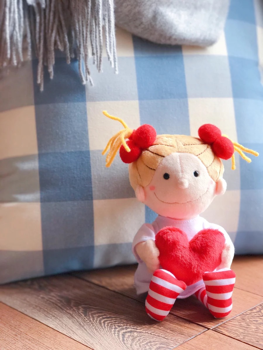 ins外贸coco酱女孩钥匙扣小公仔安抚布娃娃儿童毛绒玩具来样定制