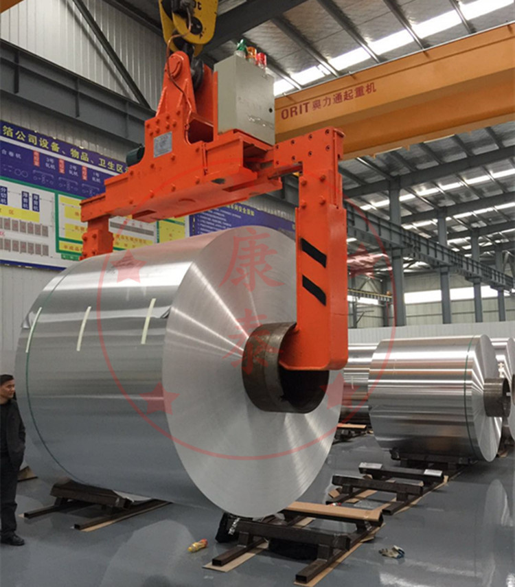 旋转电动钢卷夹具 供应优质旋转电动卧卷夹钳卷板吊钩卷钢吊具