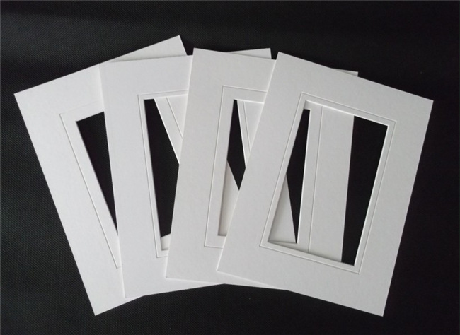 学校美术作品裱画框卡纸v槽创意儿童画挂墙单框4k8开a3a4卡纸相框