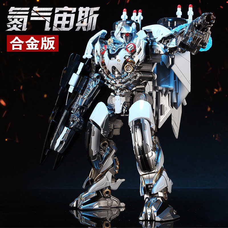 变形玩具 金刚 电影5五氮气宙斯 放大版 合金儿童礼物