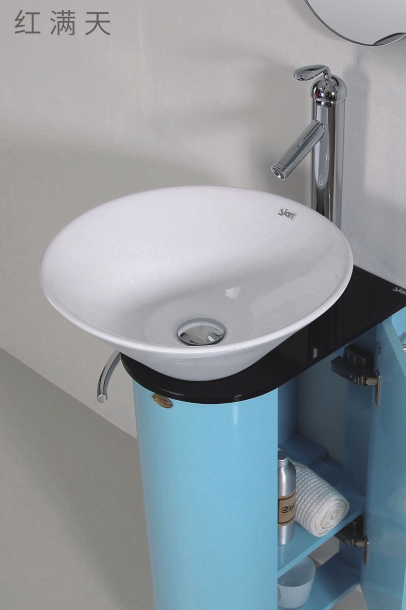 佛山时尚挂墙式小洗脸盆浴室柜简约现代卫生间小浴柜小洗手台盆柜