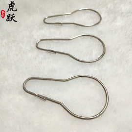 专业生产金属葫芦扣 浴帘挂扣 铁线扣葫芦挂钩 环保电镀优质批发
