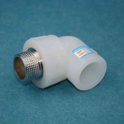 厂家直销 pert地暖管管件 外丝弯头 热熔接头进口原料 20 25 4分