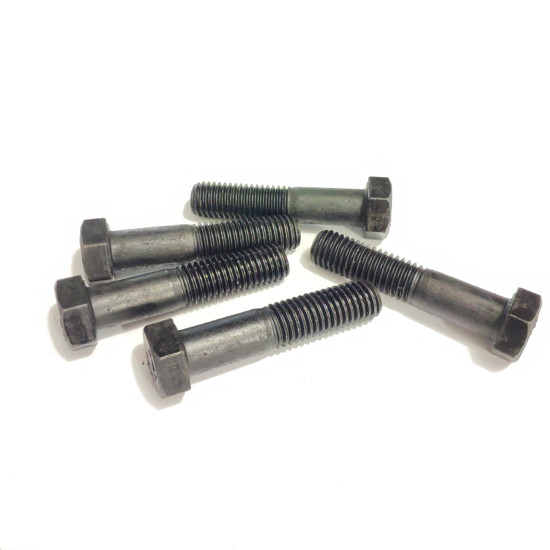 超值热卖gb5782外六角螺栓六角螺丝半牙半螺纹螺钉10.9高强度发黑