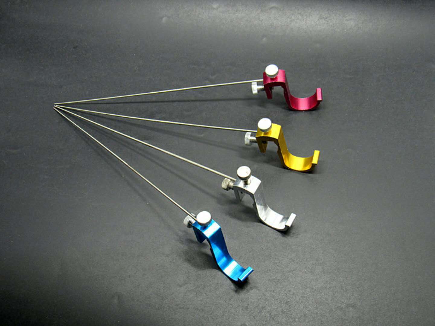 彩色铝合金挡针 脱钩器 鱼护配件