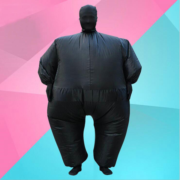 搞笑成人充气服装 蒙面忍者白鲑充气服 万圣节派对聚会宣传道具