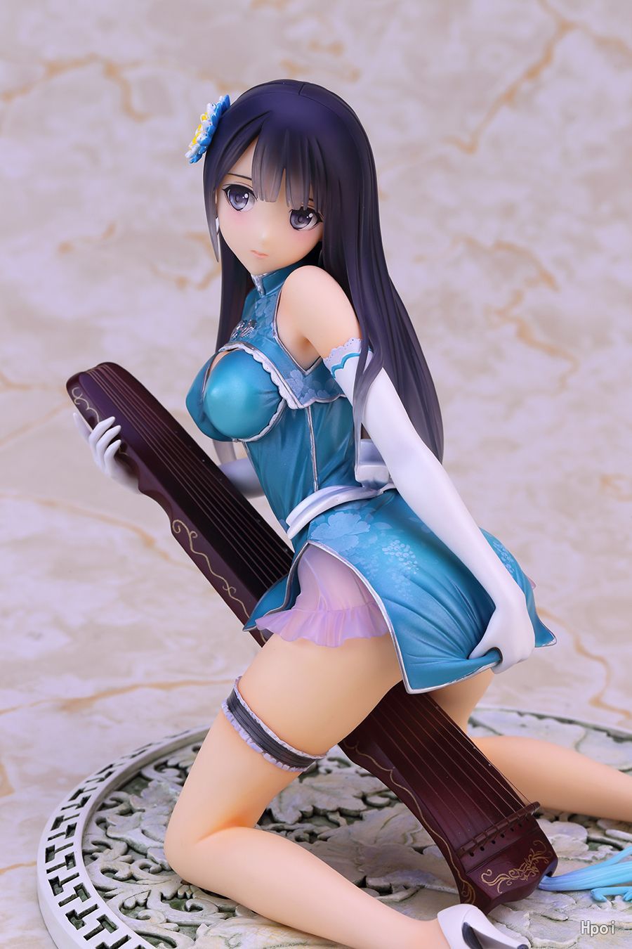 tony 幻想金瓶梅 蓝色限定 原色 瓶儿 碧玉 软胶盒装手办