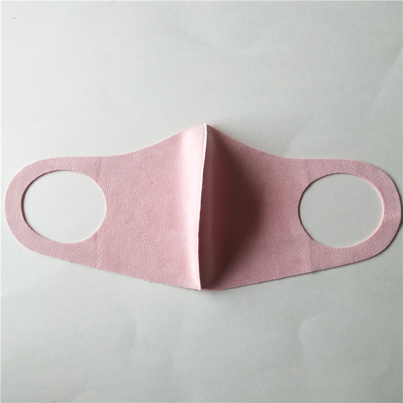 秋冬加厚防尘鹿皮绒口罩 3d立体 明星口罩 保暖透气可水洗 独立装