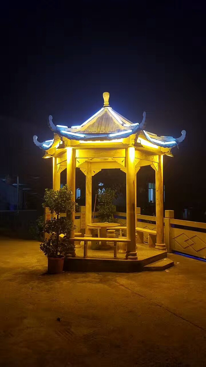 凉亭亮化图片,凉亭图片风景图片,亮化图片实景(第11页)_大山谷图库