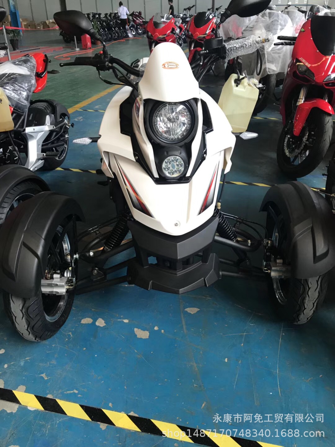 新款可上牌吉利jm200吉铭后倒三轮摩托车三蹦子沙滩车全地形 越野