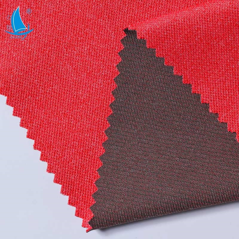 力翔拉架双面珠地布 休闲运动服面料时装箱包里布时尚网眼布批发