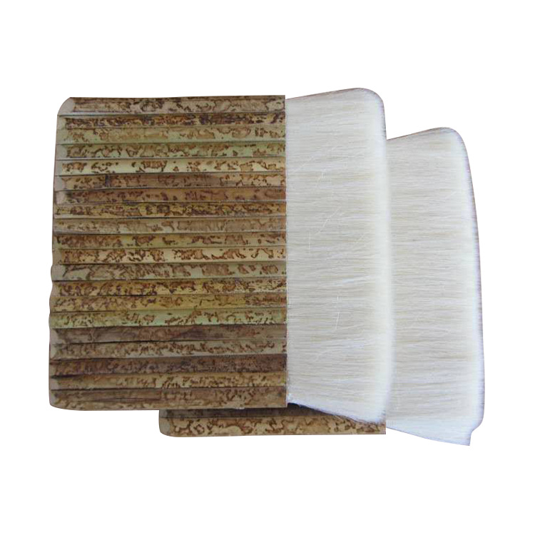 羊毛刷工具排笔裱画加密排笔竹柄羊毛刷16支18支20支24支