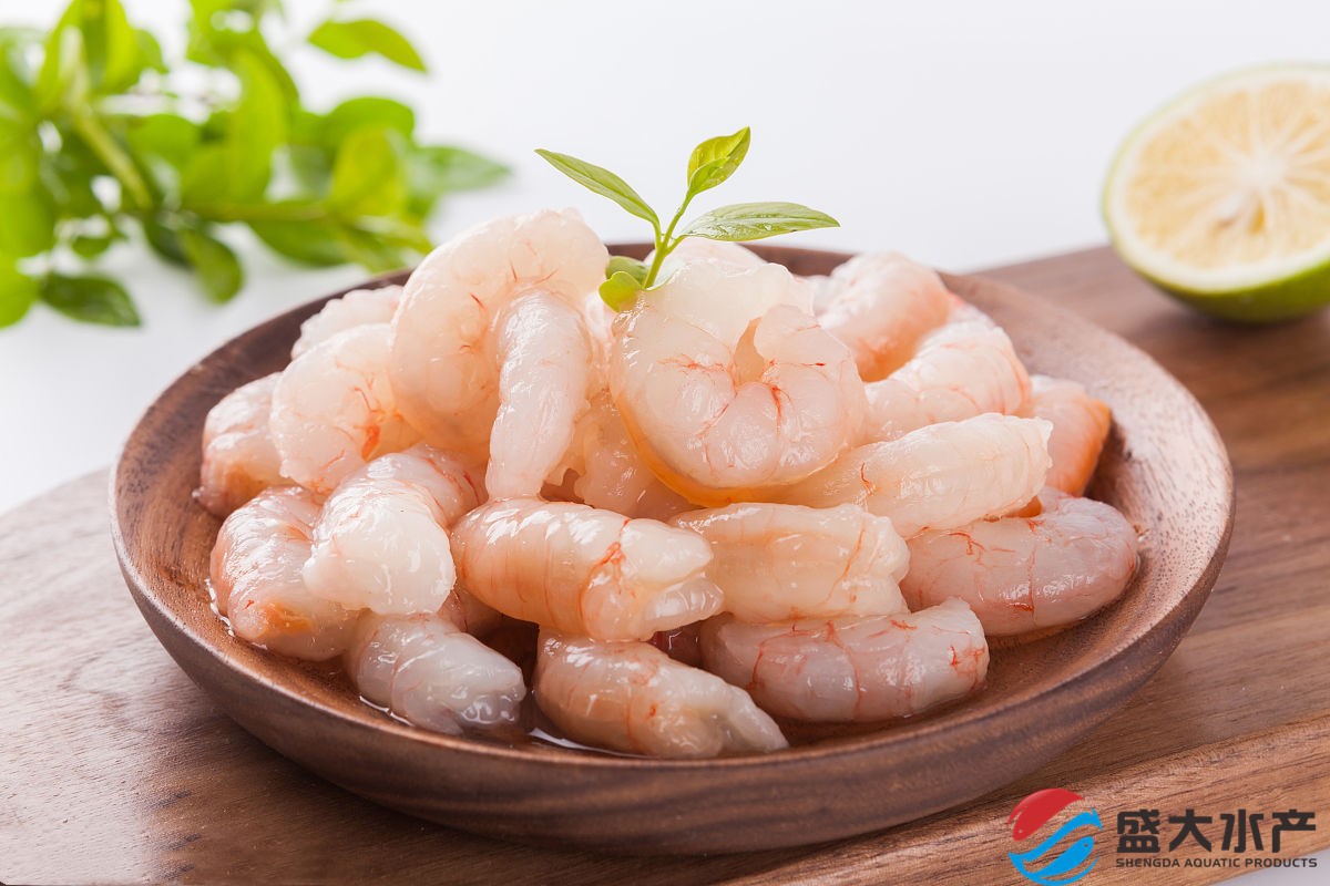 冷冻海虾仁,无泡药无添加,野生海捕,冻厂直批