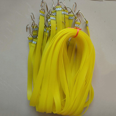 现货供应 透明七孔牛筋带 摩托车捆绑绳 摩托车绑带 1.8米