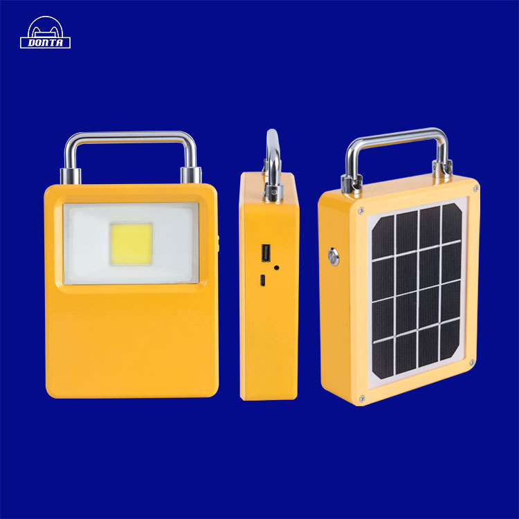 Household Emergency Lighting 10w20w30w50w Stall Exposed Construction Site Camp Mobile Lighting Portable Rechargeable Flood Light