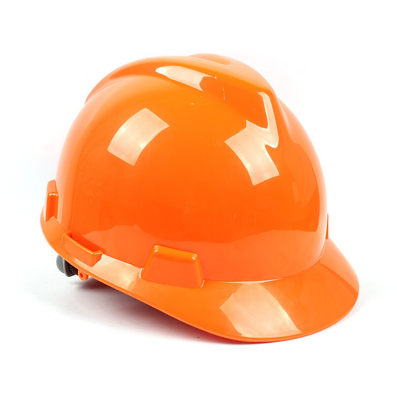 固安特v型安全帽 高强度pe工程 施工工地建筑 防砸加厚劳保头盔
