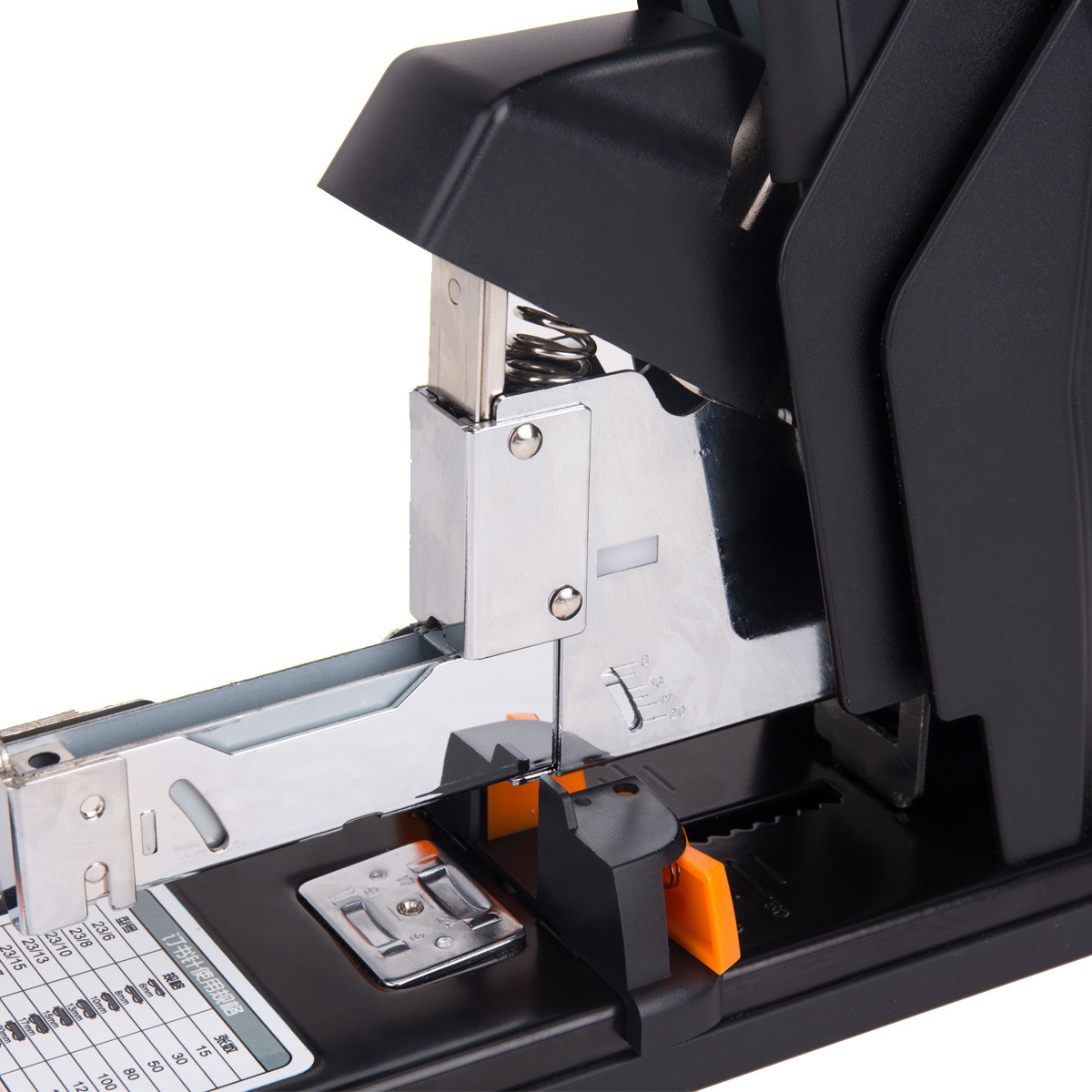 得力0383 重型厚层订书机大号订书机桌面办公学生订书器可订210页