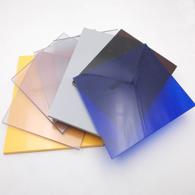 供应pvc彩色透明硬板聚氯乙烯遮阳板量大价优