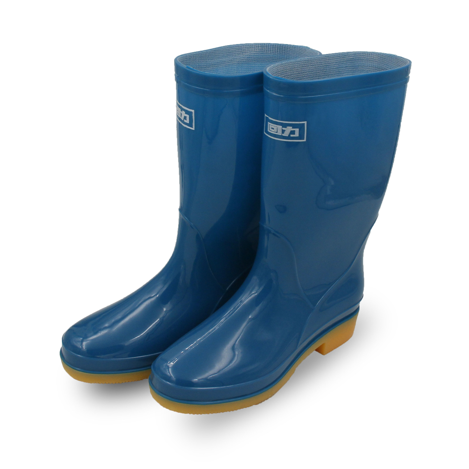 回力 牛筋底雨靴女 蓝色