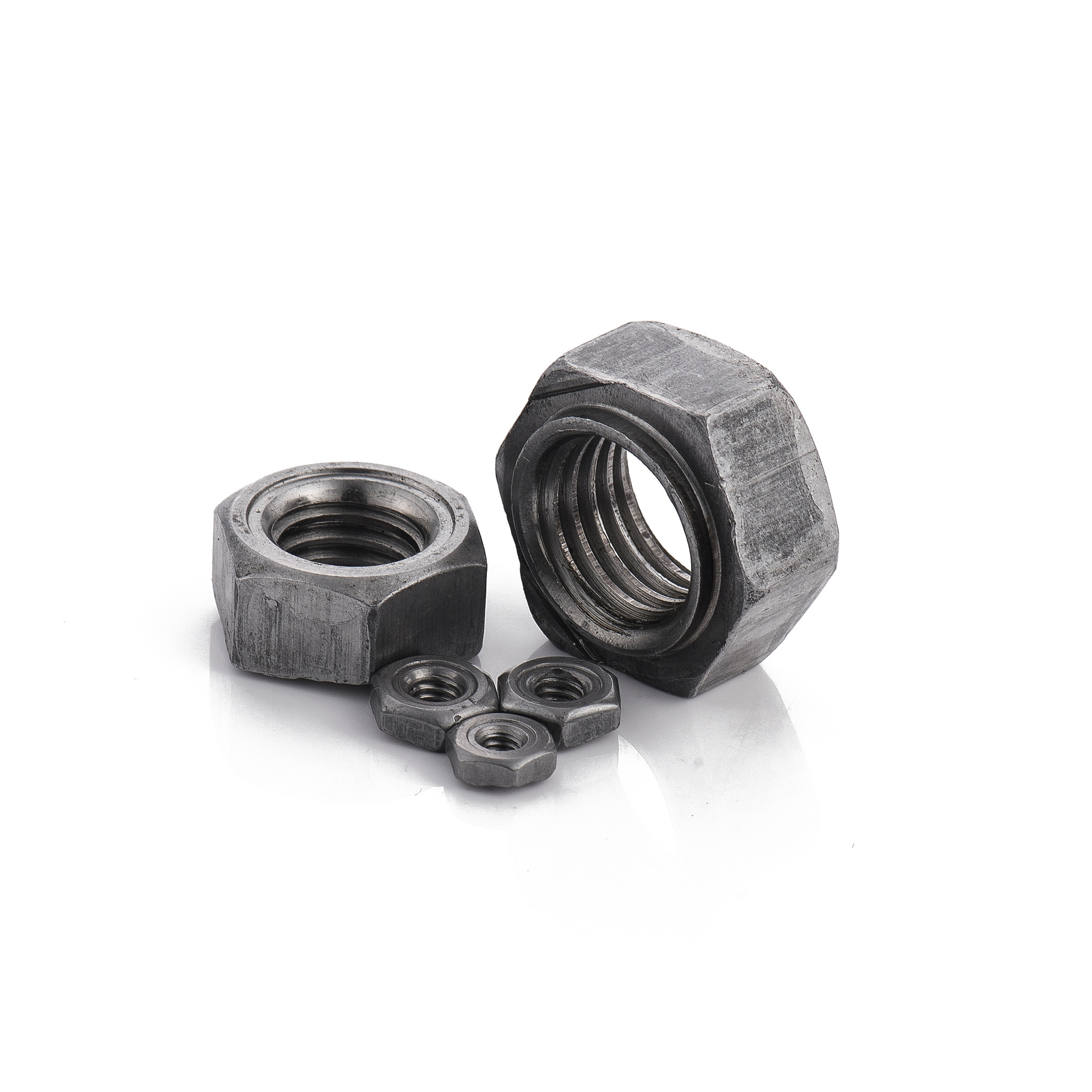 304不锈钢六角焊接螺母m6/m8/m10/din929碳钢铁本色焊接螺帽厂家