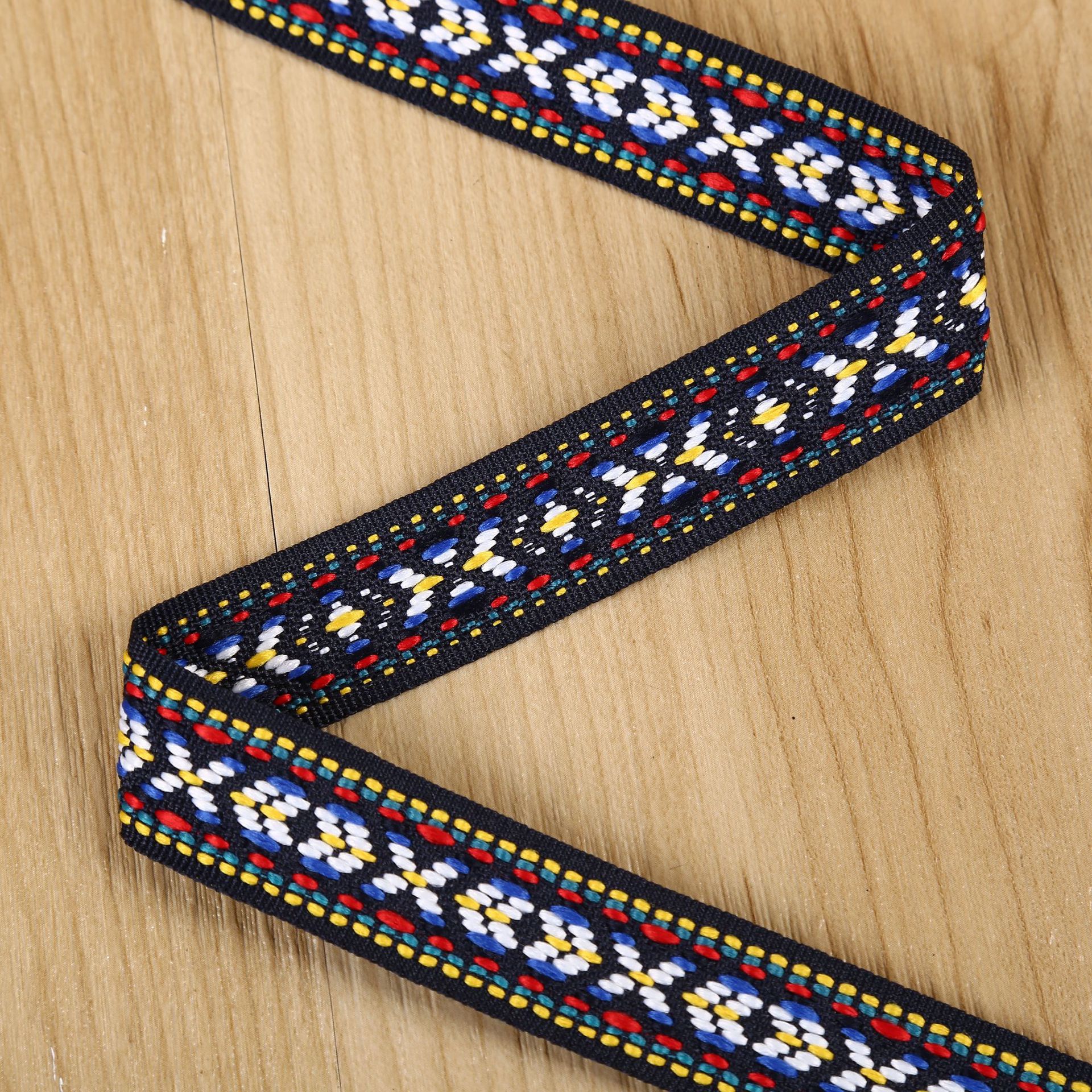 民族风织带电脑提花复古镶边箱包装饰 辅料箱包带服饰家居箱包鞋