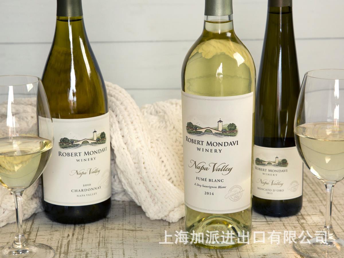蒙大维酒庄robert mondaviwinery纳帕谷napavalley霞多丽白葡萄酒