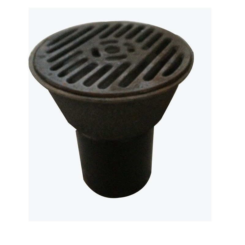 厂家直销 04s301铸铁丝扣地漏篦子 加长地漏熟铁篦子 排水系统地