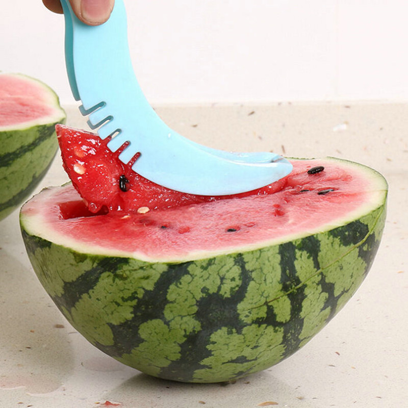 塑料西瓜切 食品级环保材料大号西瓜切片器挖瓤 第二代升级版