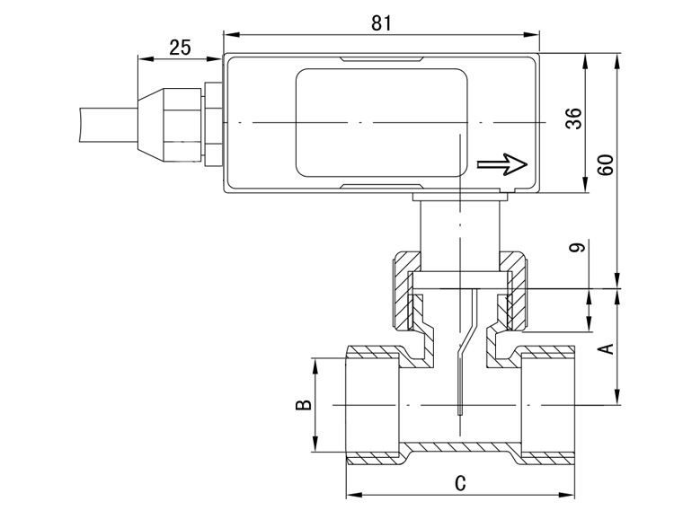 4分wfs22015ba新型挡板式流量开关水流量开关水流开关把片式
