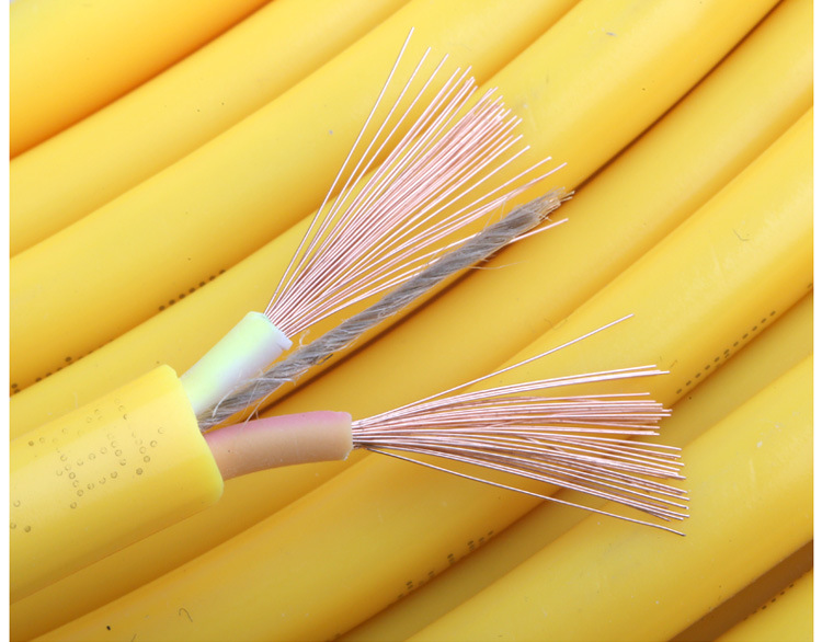 新国标纯铜铜芯牛筋软线电缆电线2*2.5平方防冻防水2芯防冻牛筋线